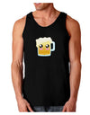 Draft the cute Beer Dark Loose Tank Top-Mens Loose Tank Top-TooLoud-Black-Small-Davson Sales