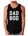 Dad Bod Design Dark Loose Tank Top by TooLoud-Mens Loose Tank Top-TooLoud-Black-Small-Davson Sales