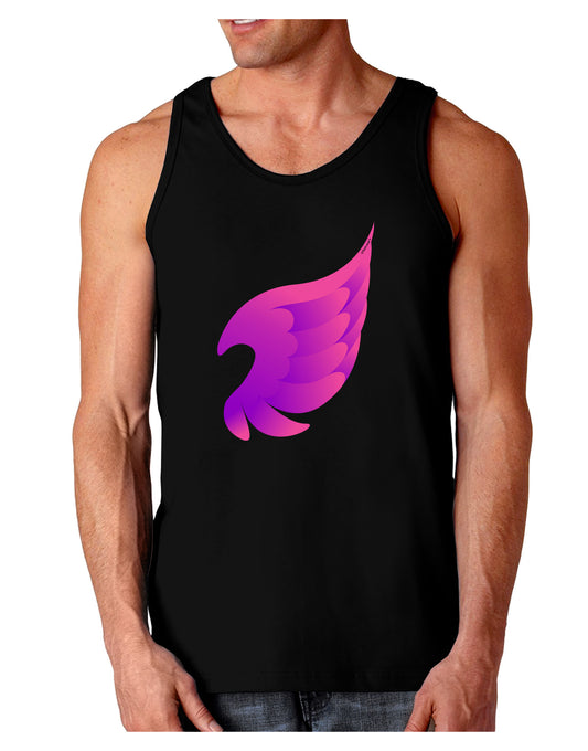 Cute Single Angel Wing Dark Loose Tank Top-Mens Loose Tank Top-TooLoud-Black-Small-Davson Sales