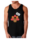 Thanksgiving Turkey in Disguise Dark Loose Tank Top by TooLoud-Mens Loose Tank Top-TooLoud-Black-Small-Davson Sales