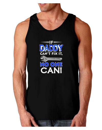 If Daddy Can't Fix It Dark Loose Tank Top-Mens Loose Tank Top-TooLoud-Black-Small-Davson Sales