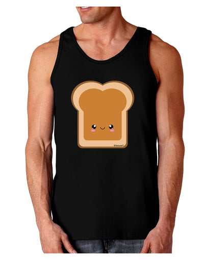 Cute Matching Design - PB and J - Peanut Butter Dark Loose Tank Top by TooLoud-Mens Loose Tank Top-TooLoud-Black-Small-Davson Sales