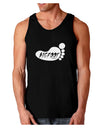 Bigfoot Dark Loose Tank Top by TooLoud-Mens Loose Tank Top-TooLoud-Black-Small-Davson Sales