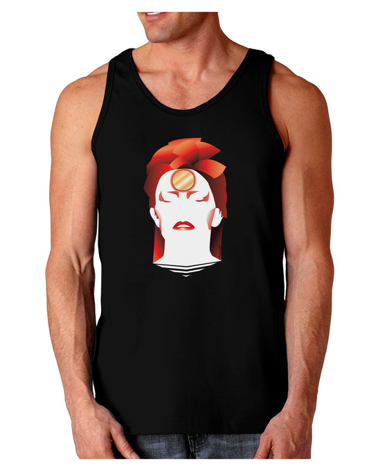 The Zig Dark Loose Tank Top-Mens Loose Tank Top-TooLoud-Black-Small-Davson Sales
