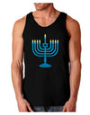 Hanukkah Menorah Dark Loose Tank Top-Mens Loose Tank Top-TooLoud-Black-Small-Davson Sales