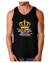 MLK - Only Love Quote Dark Loose Tank Top