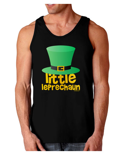 Little Leprechaun - St. Patrick's Day Dark Loose Tank Top by TooLoud-Mens Loose Tank Top-TooLoud-Black-Small-Davson Sales