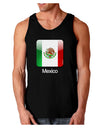 Mexican Flag App Icon - Text Dark Loose Tank Top by TooLoud-Mens Loose Tank Top-TooLoud-Black-Small-Davson Sales