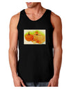 Fall Pumpkin Scene Dark Loose Tank Top-Mens Loose Tank Top-TooLoud-Black-Small-Davson Sales