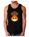 Cute Chestnuts Roasting - Christmas Dark Loose Tank Top-Mens Loose Tank Top-TooLoud-Black-Small-Davson Sales