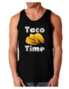 Taco Time - Mexican Food Design Dark Loose Tank Top by TooLoud-Mens Loose Tank Top-TooLoud-Black-Small-Davson Sales