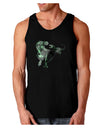 Jurassic Dinosaur Metallic - Silver Dark Loose Tank Top by TooLoud-Mens Loose Tank Top-TooLoud-Black-Small-Davson Sales