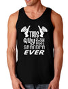 This Guy Best Grandpa Ever Dark Loose Tank Top-Mens Loose Tank Top-TooLoud-Black-Small-Davson Sales