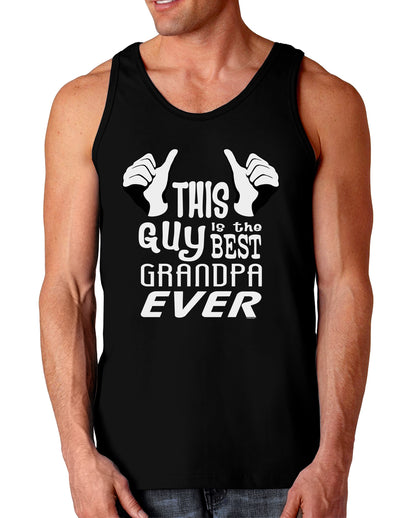 This Guy Best Grandpa Ever Dark Loose Tank Top-Mens Loose Tank Top-TooLoud-Black-Small-Davson Sales