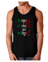 Happy Cinco de Mayo - Cactus Design Dark Loose Tank Top by TooLoud-Mens Loose Tank Top-TooLoud-Black-Small-Davson Sales