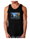 Mexico - Islands Cut-out Dark Loose Tank Top-Mens Loose Tank Top-TooLoud-Black-Small-Davson Sales