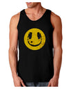 EDM Smiley Face Dark Loose Tank Top by TooLoud-Mens Loose Tank Top-TooLoud-Black-Small-Davson Sales