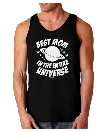 Best Mom in the Entire Universe Dark Loose Tank Top by TooLoud-Mens Loose Tank Top-TooLoud-Black-Small-Davson Sales