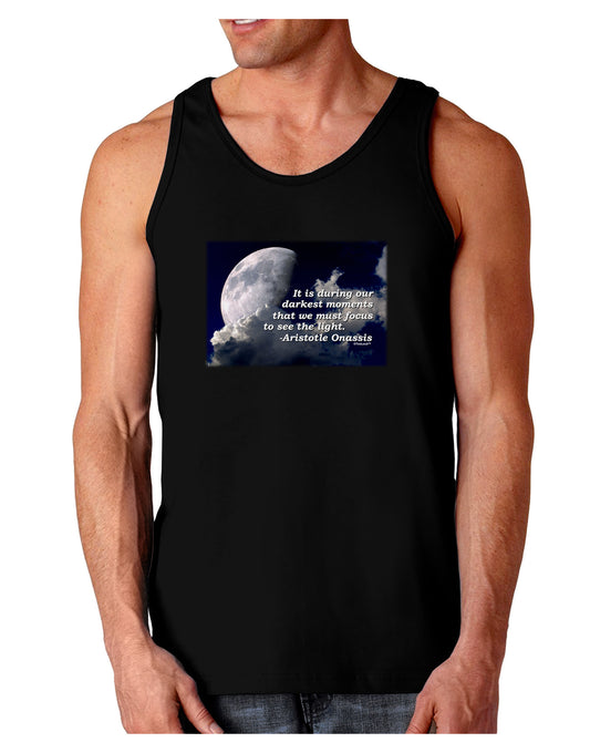 Our Darkest Moments Dark Loose Tank Top-Mens Loose Tank Top-TooLoud-Black-Small-Davson Sales