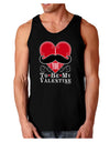 I Mustache You To Be My Valentine Dark Loose Tank Top-Mens Loose Tank Top-TooLoud-Black-Small-Davson Sales