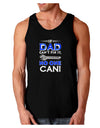 If Dad Can't Fix It Dark Loose Tank Top-Mens Loose Tank Top-TooLoud-Black-Small-Davson Sales