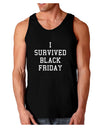 I Survived Black Friday Dark Loose Tank Top-Mens Loose Tank Top-TooLoud-Black-Small-Davson Sales