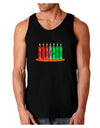 Kwanzaa Candles 7 Principles Dark Loose Tank Top-Mens Loose Tank Top-TooLoud-Black-Small-Davson Sales