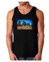 Crags in Colorado Dark Loose Tank Top by TooLoud-Mens Loose Tank Top-TooLoud-Black-Small-Davson Sales