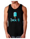 Suck It Popsicle Dark Loose Tank Top-Mens Loose Tank Top-TooLoud-Black-Small-Davson Sales