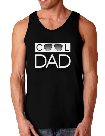 Cool Dad Dark Loose Tank Top-Mens Loose Tank Top-TooLoud-Black-Small-Davson Sales