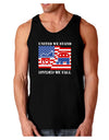 United We Stand Divided We Fall Dark Loose Tank Top-Mens Loose Tank Top-TooLoud-Black-Small-Davson Sales