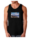 Pikes Peak Text Dark Loose Tank Top-Mens Loose Tank Top-TooLoud-Black-Small-Davson Sales