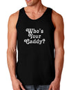 Who's Your Caddy Dark Loose Tank Top-Mens Loose Tank Top-TooLoud-Black-Small-Davson Sales