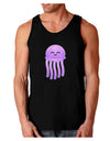 Cute Jellyfish Dark Loose Tank Top by TooLoud-Mens Loose Tank Top-TooLoud-Black-Small-Davson Sales