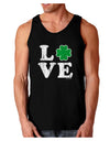 Irish Love - Distressed Dark Loose Tank Top by TooLoud-Mens Loose Tank Top-TooLoud-Black-Small-Davson Sales