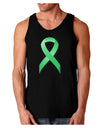 Celiac Disease Awareness Ribbon - Light Green Dark Loose Tank Top-Mens Loose Tank Top-TooLoud-Black-Small-Davson Sales