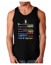 Life Liberty Pursuit of Happiness Dark Loose Tank Top-Mens Loose Tank Top-TooLoud-Black-Small-Davson Sales