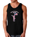 Stars and Strippers Forever Male Dark Loose Tank Top-Mens Loose Tank Top-TooLoud-Black-Small-Davson Sales