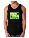 Watercolor Green Tomatoes Dark Loose Tank Top-Mens Loose Tank Top-TooLoud-Black-Small-Davson Sales