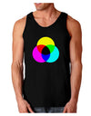 CMYK Color Model Dark Loose Tank Top by TooLoud-Mens Loose Tank Top-TooLoud-Black-Small-Davson Sales