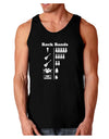 Rock Band Pictograph Dark Loose Tank Top-Mens Loose Tank Top-TooLoud-Black-Small-Davson Sales