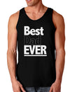 Father's Day Best Dad Ever Dark Loose Tank Top-Mens Loose Tank Top-TooLoud-Black-Small-Davson Sales