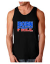 Born Free Color Dark Loose Tank Top by TooLoud-Mens Loose Tank Top-TooLoud-Black-Small-Davson Sales