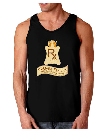 Golden Fleece - Supernatural Panacea Dark Loose Tank Top by TooLoud-Mens Loose Tank Top-TooLoud-Black-Small-Davson Sales