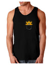 Sunshine In My Pocket Dark Loose Tank Top-Mens Loose Tank Top-TooLoud-Black-Small-Davson Sales