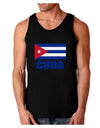 Cuba Flag Cuban Pride Dark Loose Tank Top by TooLoud-Mens Loose Tank Top-TooLoud-Black-Small-Davson Sales