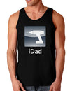 iDad Drill Dark Loose Tank Top-Mens Loose Tank Top-TooLoud-Black-Small-Davson Sales