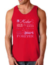 A Mother Holds Mother's Day Dark Loose Tank Top-Mens Loose Tank Top-TooLoud-Red-Small-Davson Sales