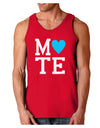 Matching Soulmate Design - Mate - Blue Dark Loose Tank Top by TooLoud-Mens Loose Tank Top-TooLoud-Red-Small-Davson Sales