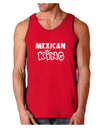 Mexican King - Cinco de Mayo Dark Loose Tank Top-Mens Loose Tank Top-TooLoud-Red-Small-Davson Sales